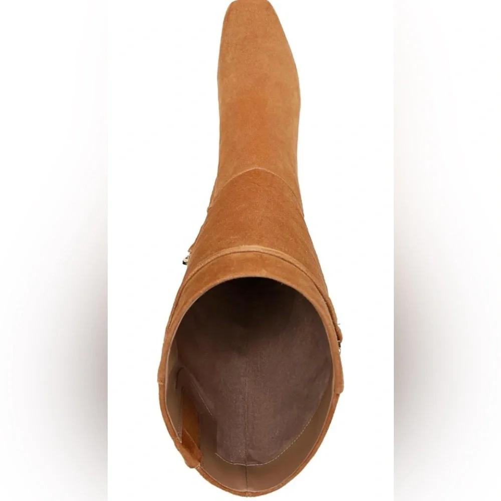 Sam Edelman Tan Over the Knee Boots with Classic Silhouette